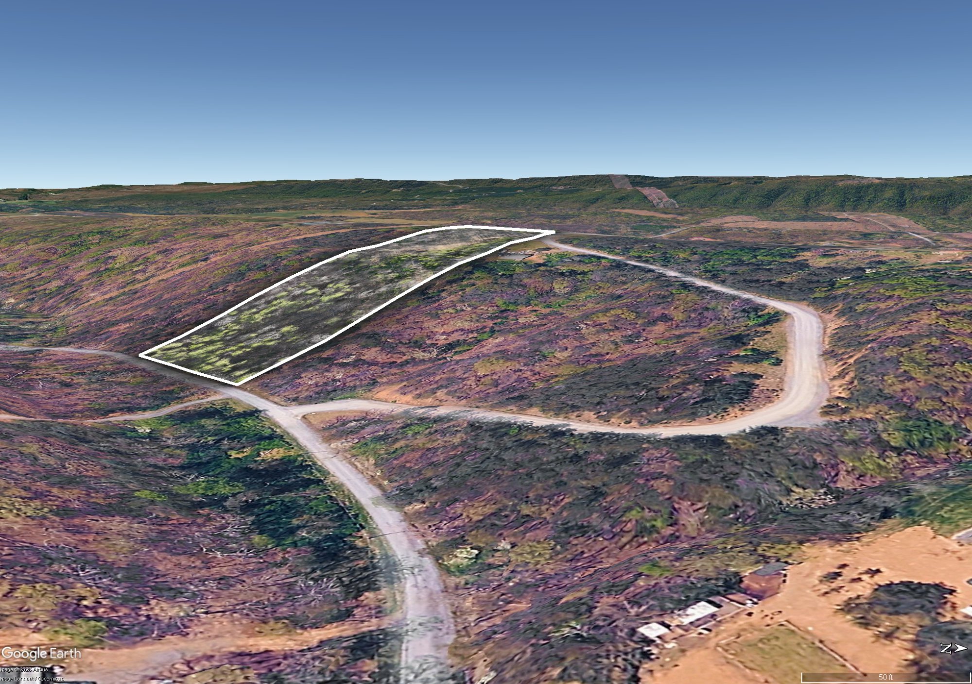 Overhead view of Lot 5